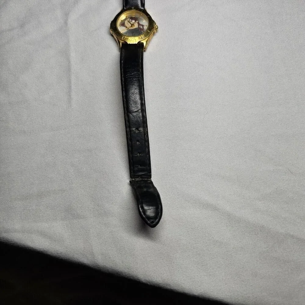vintage 1995 armitron quartz warner bros Tasmanian devil watch
